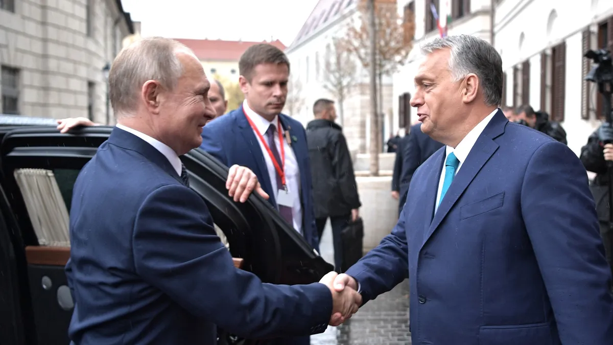 Viktor Orban se duce să se întâlnească cu Putin Foto: Kremlin.ru