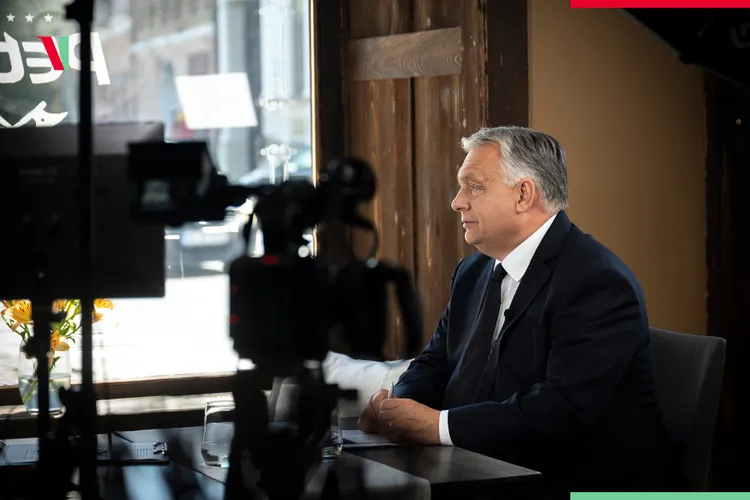 Orbán Viktor, discuție cu Nicușor Dan (sursa: Facebook/Orbán Viktor)