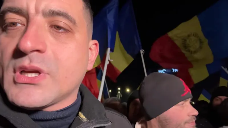 Protestele AUR împotriva anulării alegerilor prezidențiale (sursa: Facebook/George Simion)