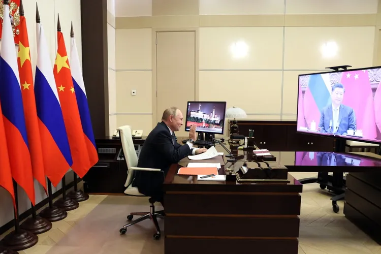 Putin și Xi discută despre securitatea Europei (sursă: kremlin.ru)