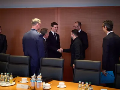 Zelenski, discuții la Berlin cu emisarii SUA (sursa: Facebook/Volodimir Zelenski)