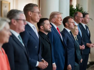 Donald Trump, sprijin aerian pentru Ucraina (sursa: Facebook/The White House)