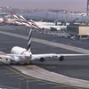 Incident aerian deasupra aeroportului din Dubai (sursa: Facebook/Dubai Airports)