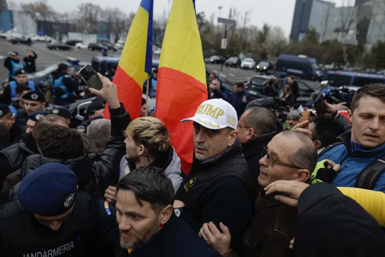 Șor a plătit oameni care urmau să susțină protestele AUR, susține poliția din Republica Moldova Foto: Inquam/Octav Ganea