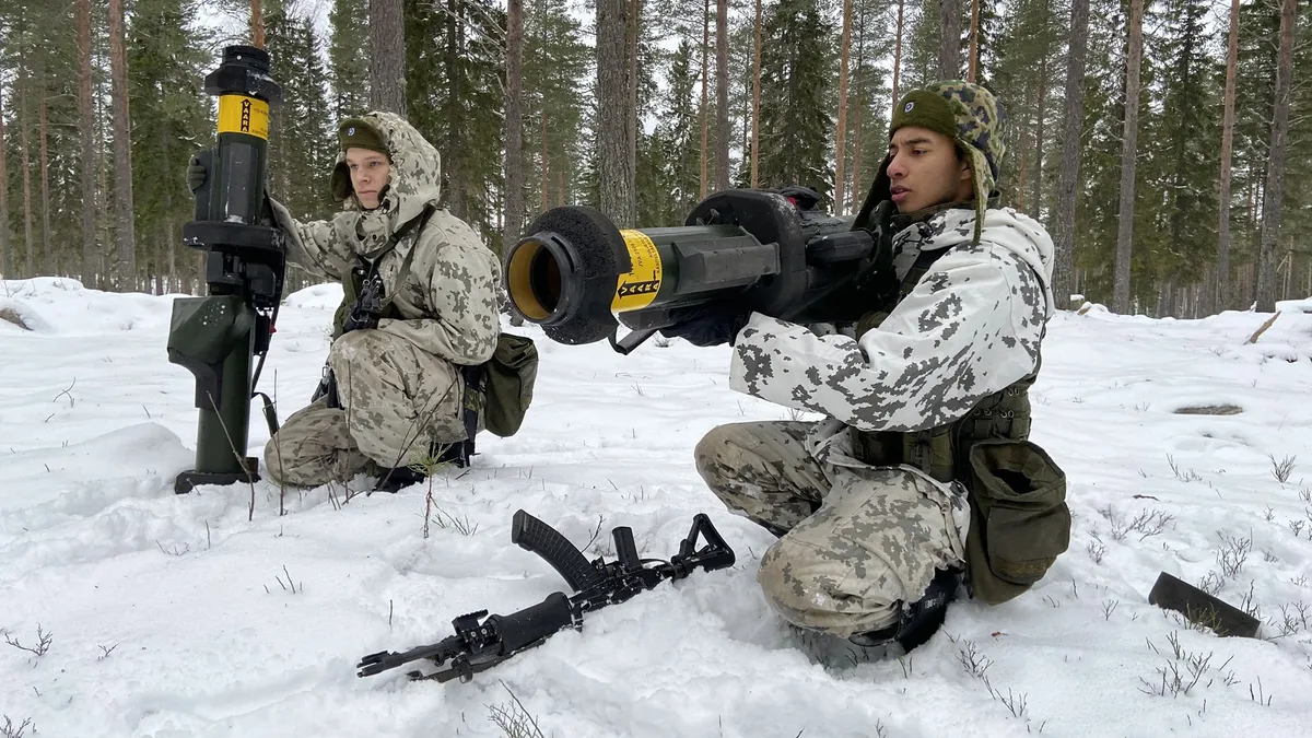 Suedia și Finlanda vor intra în NATO Foto: Facebook Forțele armate finlandeze