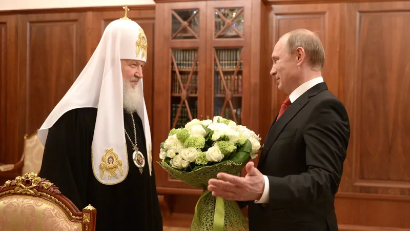 Patriarhul Kirill îi urează lui Putin să domnească până la 147 de ani Foto: Kremlin.ru