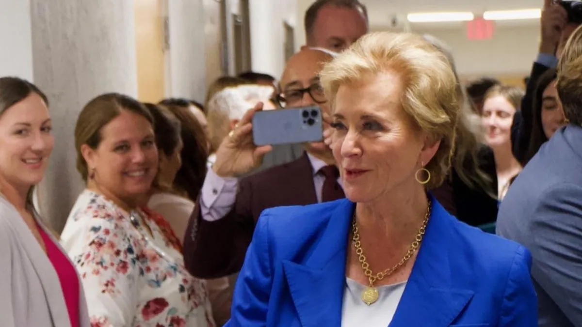 Trump amenință Harvard cu tăierea subvențiilor (sursa: X/Secretary Linda McMahon)