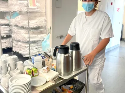 Mâncarea servită într-un spital, apreciată de un prestigios ghid gastronomic Foto: Facebook