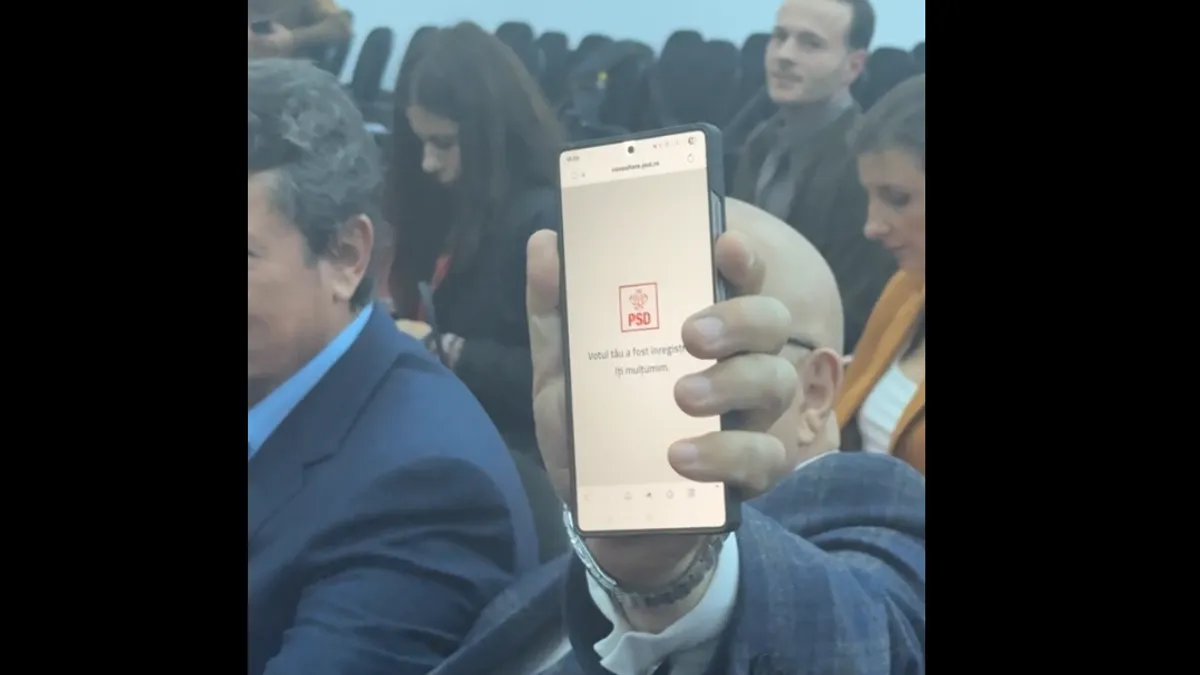 Nici un pic de intimitate in timpul votului Foto: Captura video