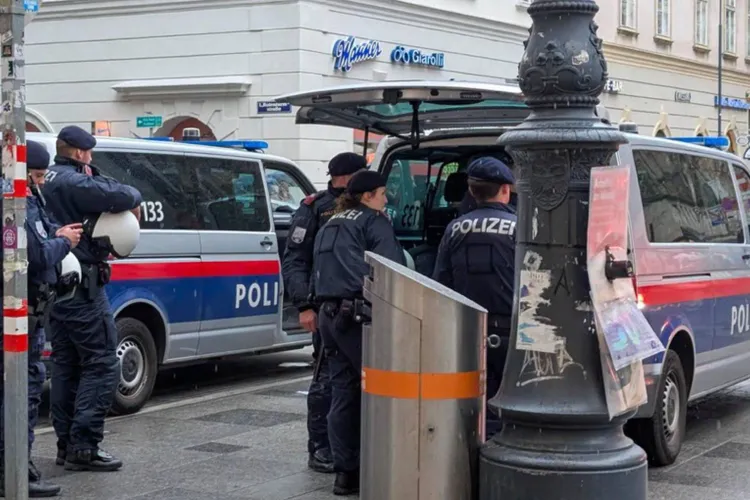 Români răniți în atacul din Graz (sursa: X/Thomistic Hospitaller)