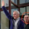 Avocatul lui Georgescu, omul lui SOV: Doru Costea, în spatele lui Călin Georgescu la ieșirea de la Parchetul General (sursa: Inquam Photos/Octav Ganea)