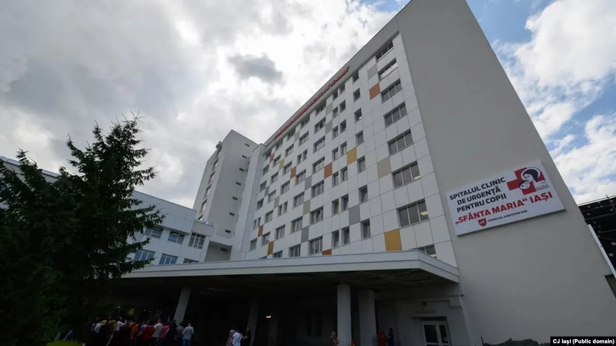 Prima infecție nosocomială la spitalul unde au murit 7 copii, în august Foto: CJ Iași