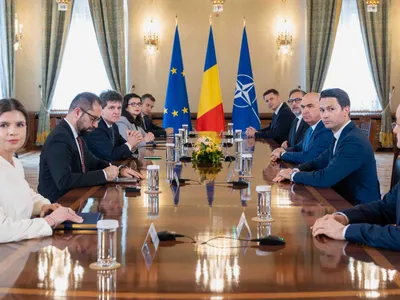 Lazaroiu crede că Nicușor Dan ar trebui să stea alături de Bolojan Foto: presidency.ro