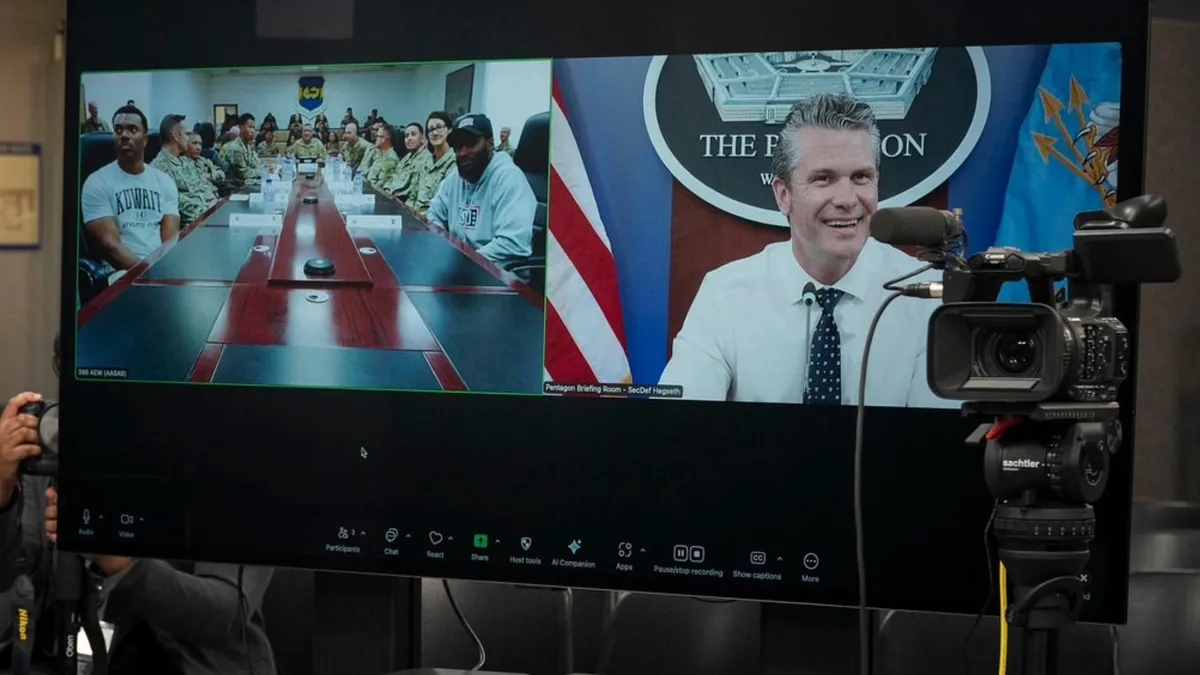 SUA avertizează Iranul privind armele nucleare (sursa: Facebook/U.S. Department of Defense)