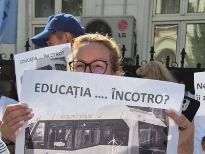 Legea salarizării unitare e nouă, dar salariile rămân cele vechi, spun sindicatele din educație (sursa: Facebook/USLIP IASI News)