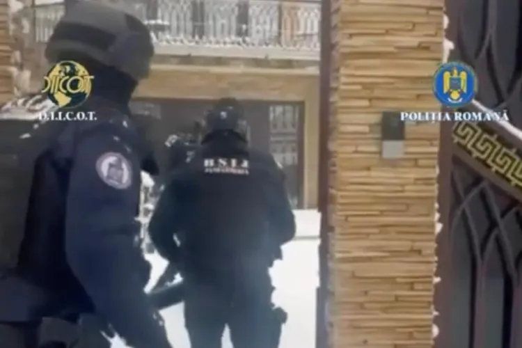 Interlopul Ghenosu și gruparea sa, percheziționați de DIICOT (sursa: DIICOT)