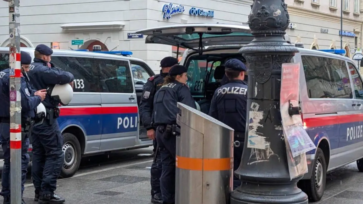 Români răniți în atacul din Graz (sursa: X/Thomistic Hospitaller)