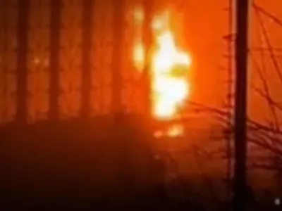 Rafinărie din Rusia lovită de drone ucrainene (sursa: Facebook/General Staff of the Armed Forces of Ukraine)