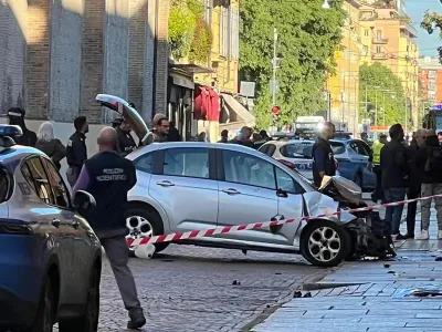 Atac în Modena, opt răniți, șofer reținut (sursa: Facebook/Gian Carlo Muzzarelli per Modena)