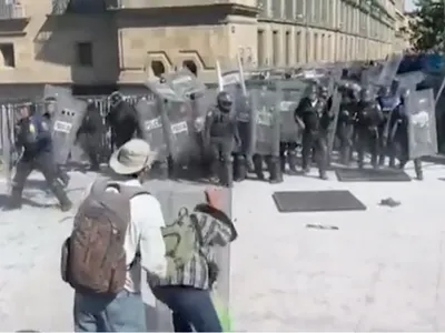 Protest masiv în Mexic (sursa: BBC)