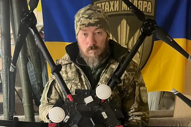 Robert Brovdi, militarul ucrainean care irită Budapesta (sursa: Facebook/Роберт Бровді)