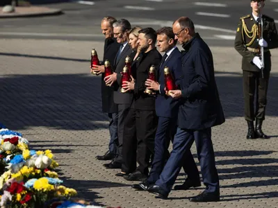 SUA, UE, front comun contra Rusiei (sursa: Facebook/Volodimir Zelenski)