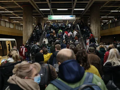 Haosul la metrou continuă Foto: Octav Ganea/ Inquam