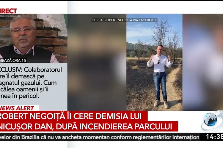 Robert Negoiță, erou la Antena 3, după ce a pompat milioane în postul lui Dan Voiculescu Foto: Captură video