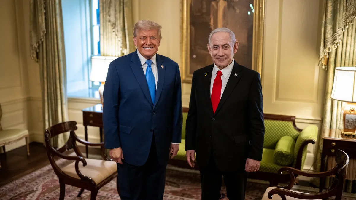 Trump, nominalizat pentru Nobel de Netanyahu (sursa: Facebook/The White House)