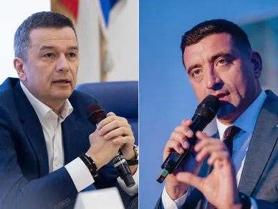 Istoria insultelor dintre PSD și AUR (sursa: Facebook/Sorin Grindeanu, George Simion)