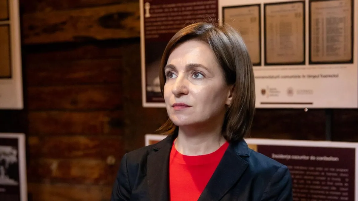 Republica Moldova, dezinformări rusești înaintea alegerilor (sursa: Facebook/Maia Sandu)