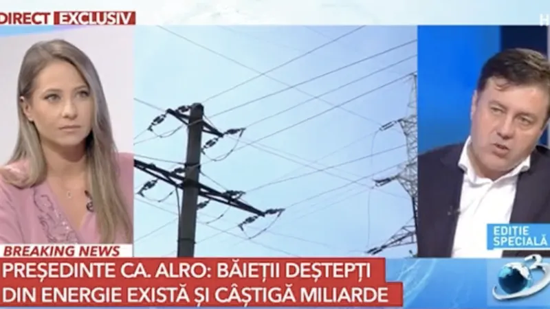 Spătaru (Economie) se crede la Energie (sursa: Antena 3)