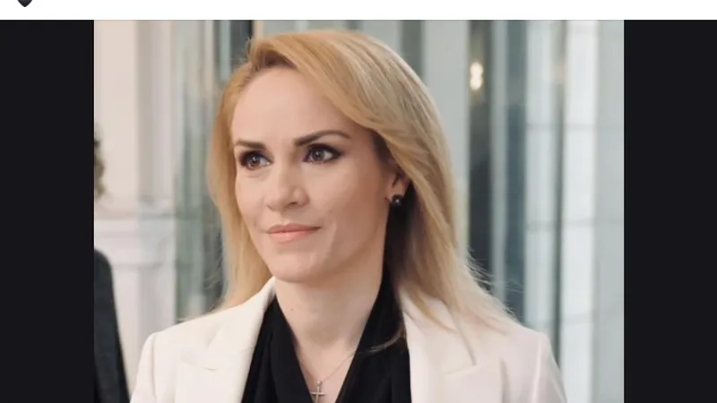 Firea, inspirată de Mireasa Antenei 1 (sursa: Facebook/Gabriela Firea)