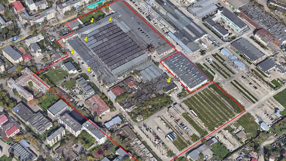 Fabrică demolată pentru construirea unui supermarket (sursa: ziaruldeiași.ro)