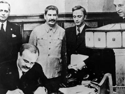 Ministerul rus de externe aniversează tratatul Ribbentrop-Molotov Foto: Twitter