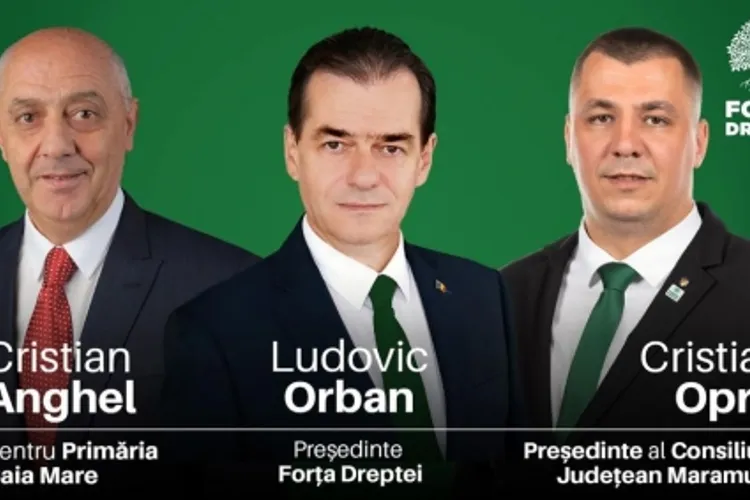 La Baia Mare, Forța Dreptei s-a separat de USR-PMP și susține doi penali. Unul dintre ei, fostul primar Cristian Anghel, a făcut pușcărie dar vrea din nou postul de edil-șef