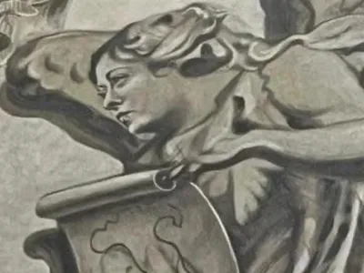 Îngerul cu chipul Giorgiei Meloni, șters de pe frescă (sursa: Facebook/Giorgia Meloni)