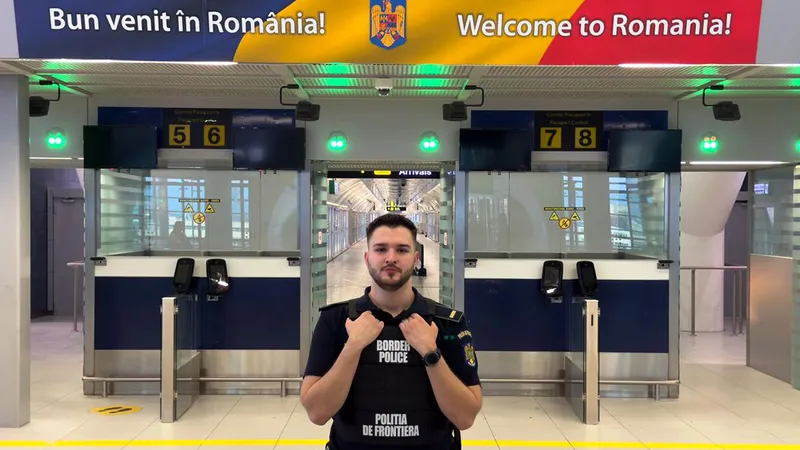 România intră în Schengen aerian, maritim (sursa: Facebook/Poliţia de Frontieră Română)