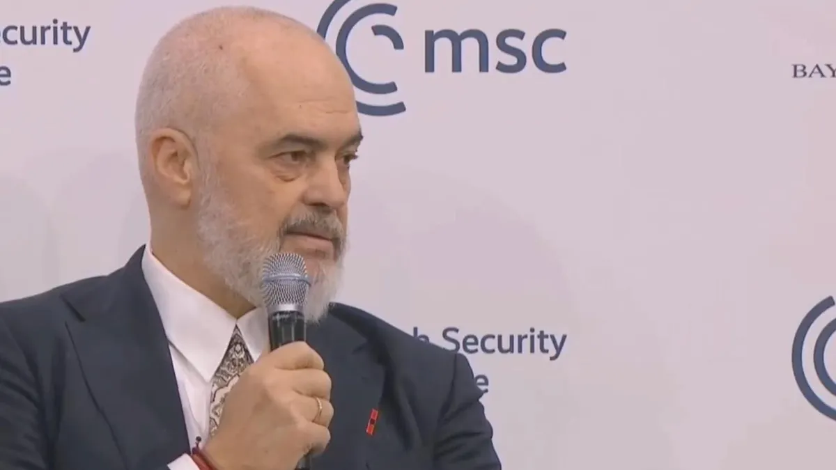 Albania nu accepta refugiați din Gaza (sursa: Facebook/Edi Rama)