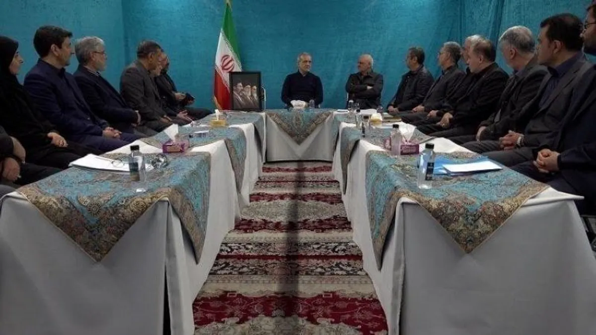 Spațiul inedit în care se reunește ce a mai rămas din conducerea Iranului, de teama Israelului Foto: X/Twitter Tarikh Eran