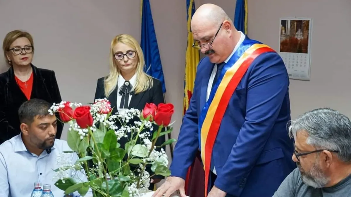 Primarul Ciocan din Găujani nu iartă nici o pomană de la stat