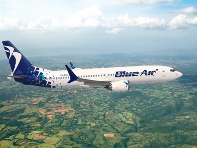 Ce a lăsat Blue Air statului român Foto: Facebook Blue Air