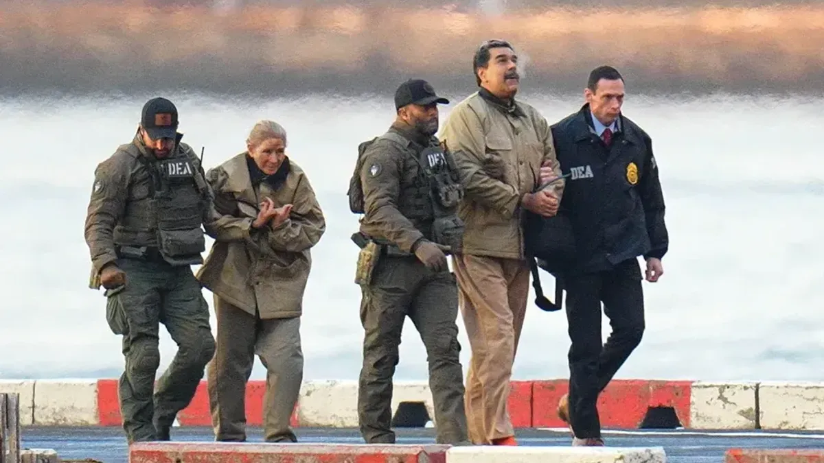 Maduro și soția, răniți în timpul capturării (sursa: NBC News)