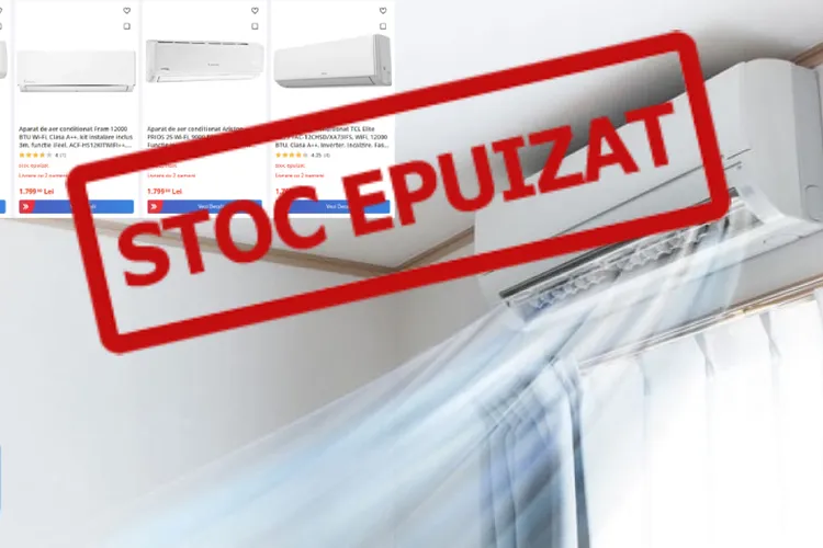 Aparatele de aer condiționat, stocuri epuizate (sursa: ziaruldeiasi.ro)