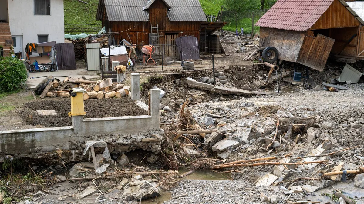 Bani pierduți din PNRR pentru diguri (sursa: Facebook/Diana Buzoianu)