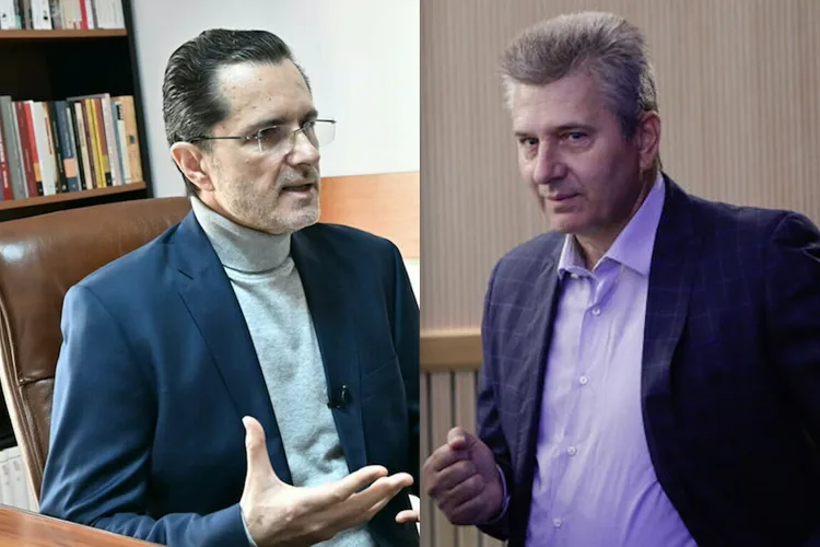 Pandele, sfidat de Bănescu Diavol travestit (sursa: Digi24)