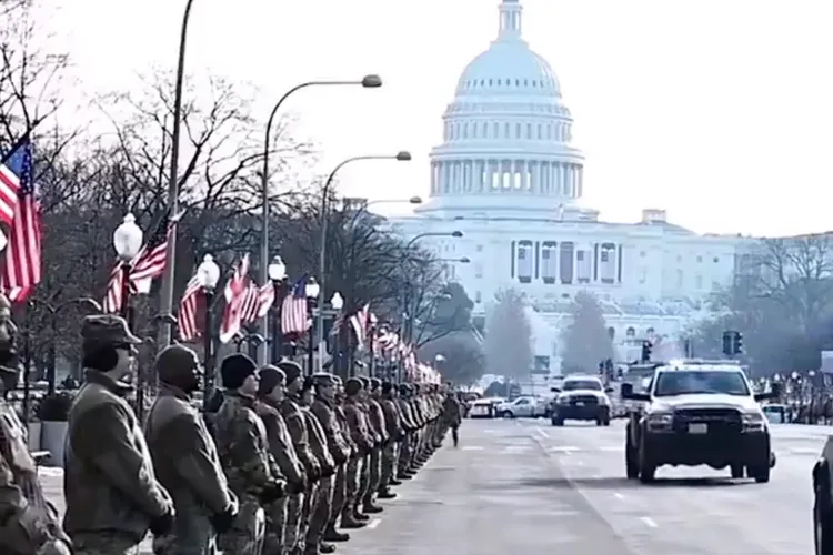 Securitate la nivel maxim în Washington (sursa: X/LW World News)