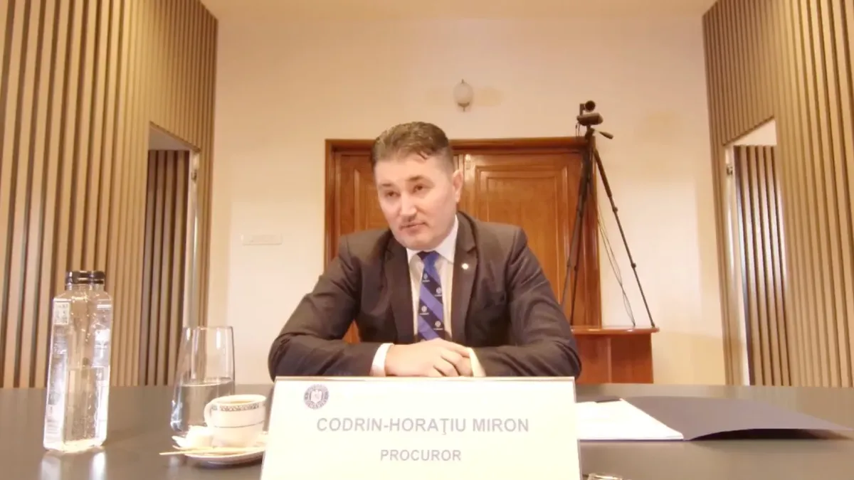 Candidat la șefia DIICOT promite ofensivă totală antidrog (sursa: Facebook/Ministerul Justiției)