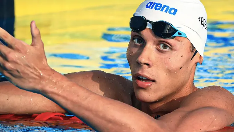 David Popovici, aur la 200 liber (sursa: Facebook/European Aquatics)