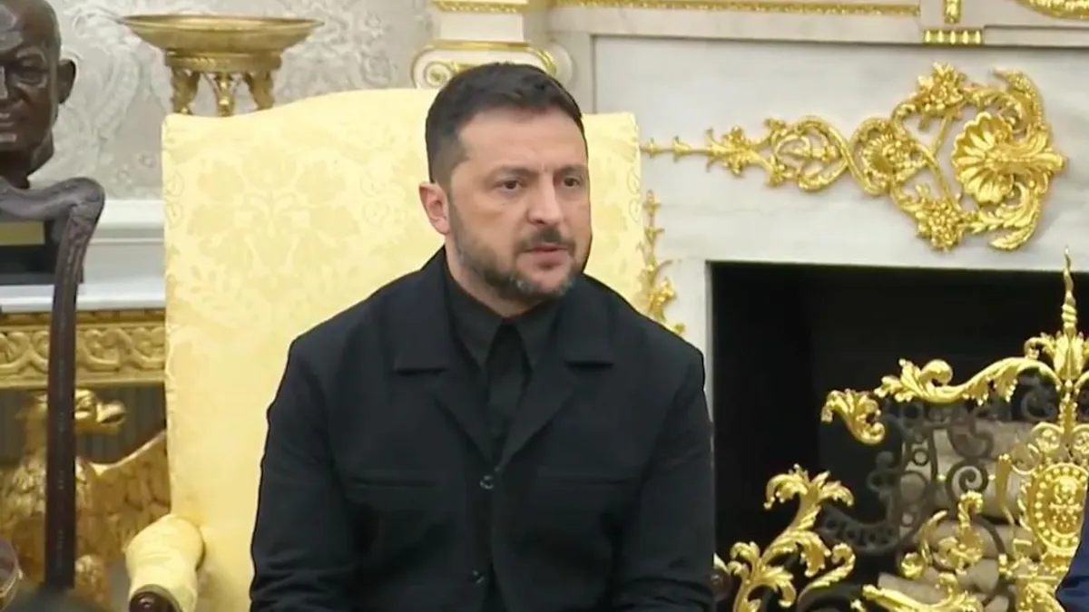 Zelenski evită răspunsul despre concesiile teritoriale (sursa: Facebook/The White House)